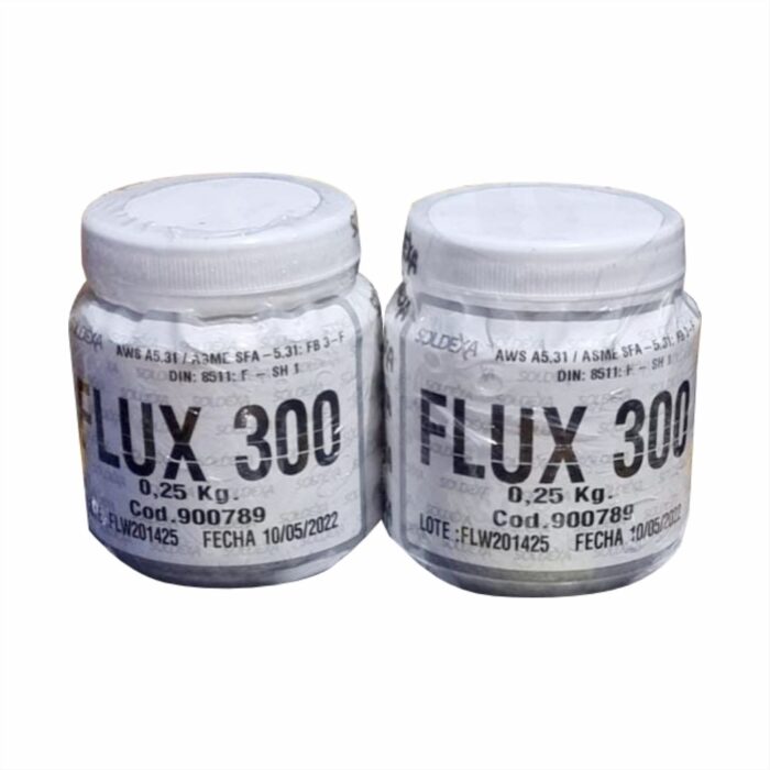 Bote de flux para varilla de plata de 250gr