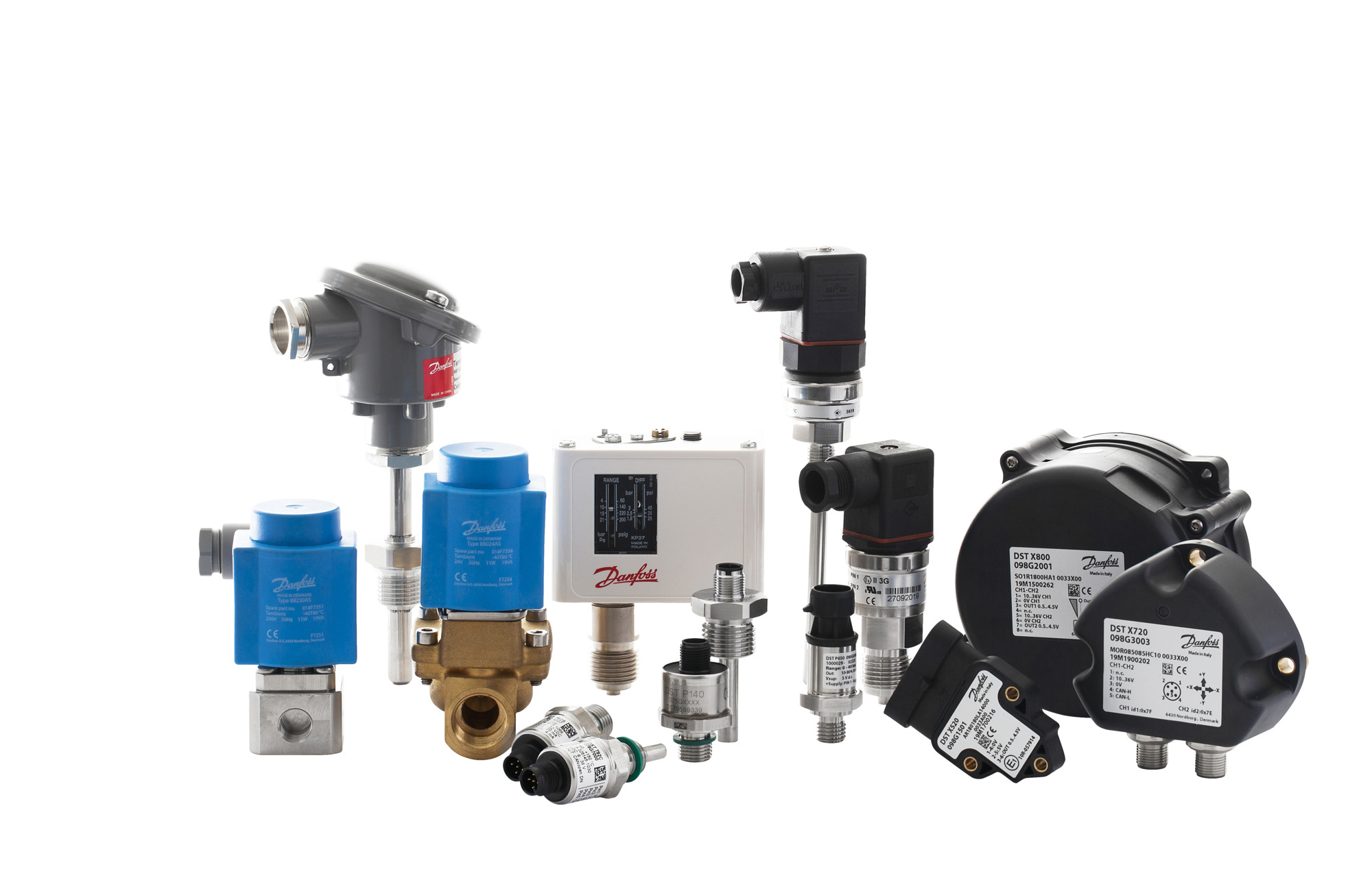 Transmisor de presión mbs 3000, 0-16 bar Danfoss