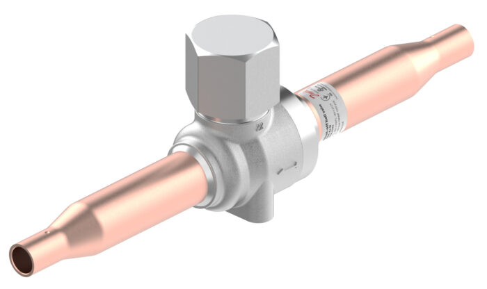 Válvula de cierre de bola CO2 1/4" soldar Danfoss