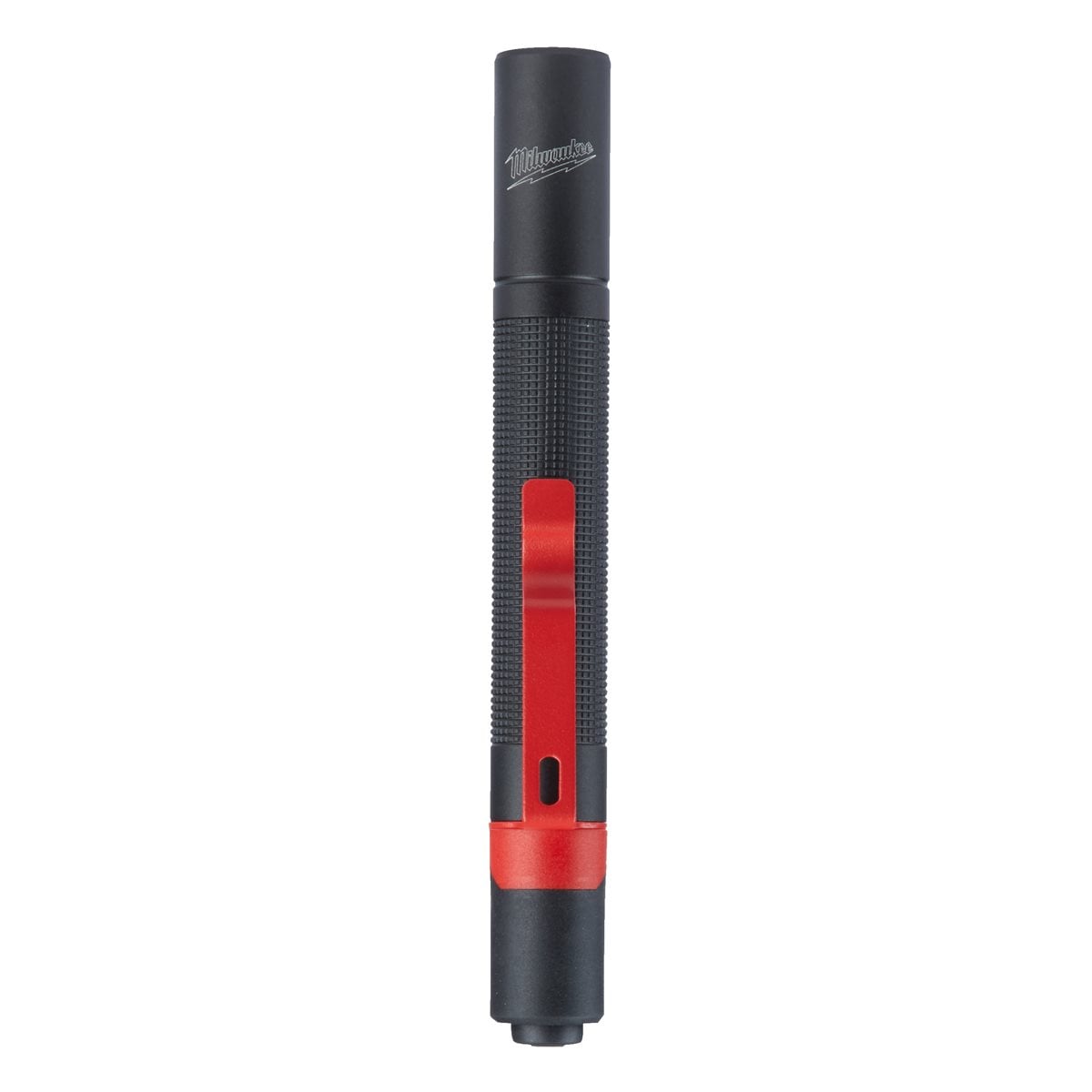 Linterna de lápiz con pilas alcalinas TRUEVIEW™, 100 Lúmenes, protección IP67, clip metálico desmontable. Funciona con 2 baterías AAA (incluidas) Milwaukee
