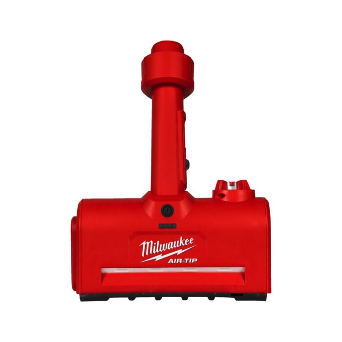 Cabezal de aspiración rotativo M12™ AIR-TIP™, ancho de limpieza 152mm, iluminación LED, placa deslizante giratoria, válvula de control de succión, compatible con todos los aspiradores MILWAUKEE® y con los tamaños de manguera más comunes (32, 48 y 63,5mm). Se suministra en versión cero, sin baterías ni cargador Milwaukee
