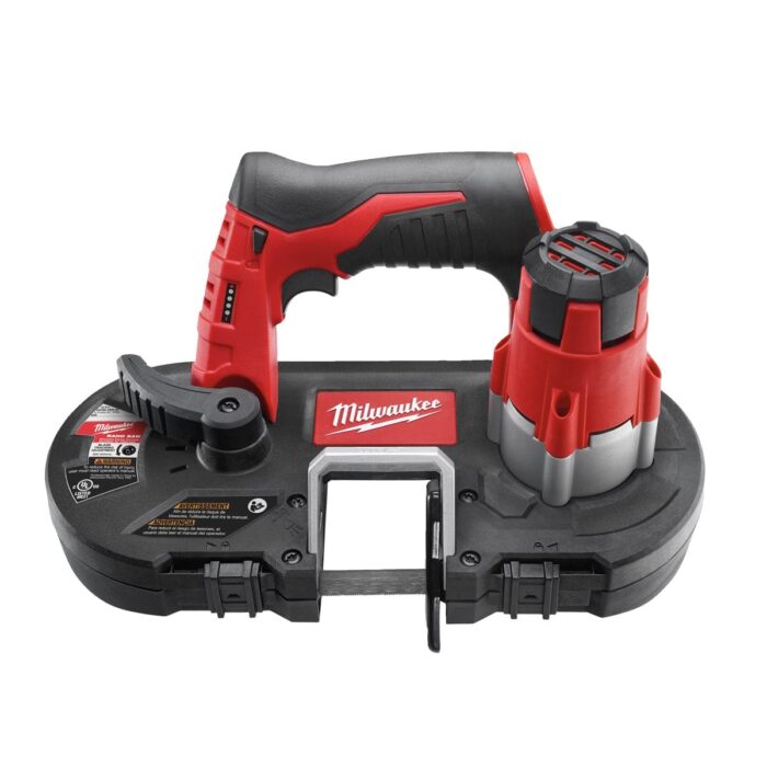 Sierra de banda subcompacta M12™, capacidad de corte 41x41mm. Se suministra en versión cero, sin baterías ni cargador Milwaukee