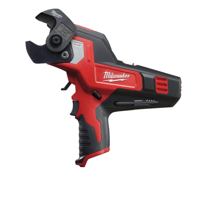 Cortadora de cable subcompacta M12™, máxima capacidad de corte 32mm, fuerza de corte 32kN, 2 velocidades. Se suministra en versión cero, sin baterías ni cargador Milwaukee