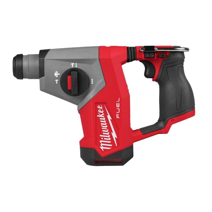 Martillo rotativo subcompacto SDS-Plus M12 FUEL™, 4 modos, 1,15J de energía de impacto, capacidad máxima 16mm, 0-4400bpm. Se suministra en versión cero, sin baterías ni cargador Milwaukee