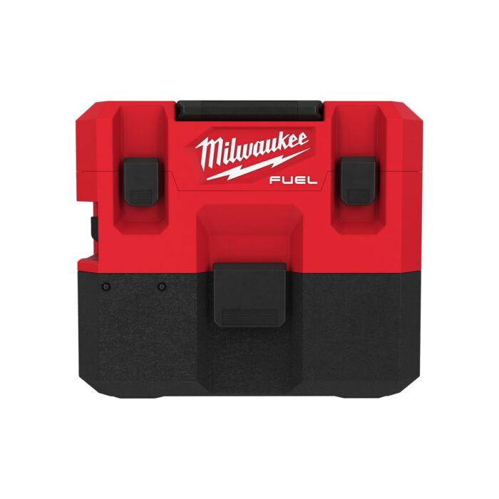 Aspirador húmedo/seco M12 FUEL™, capacidad sólidos 5,7l, capacidad liquidos 6,1l, volumen de aire 1.275l/min, máxima potencia de aspiración 105mbar, longitud de manguera 4,75m, diámetro de la manguera 41mm. Se suministra en versión cero, sin baterías ni cargador Milwaukee