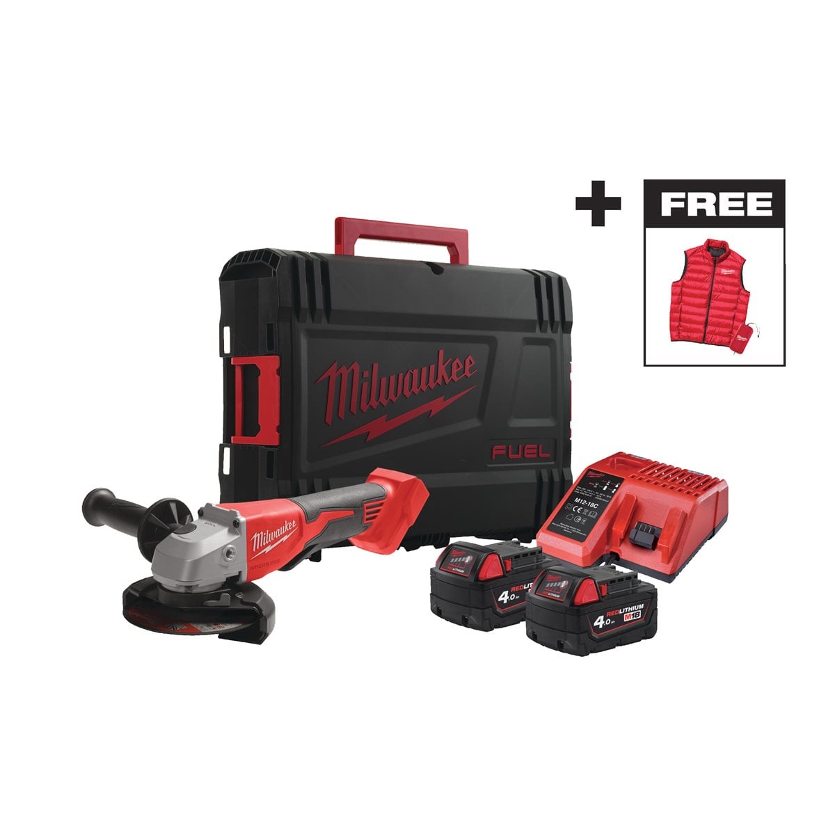 Power pack M18 blsag125xpdmc-402x Milwaukee