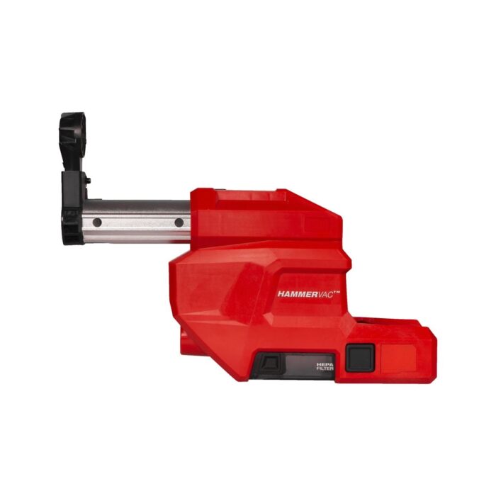 Extractor de polvo compacto para martillos SDS-Plus M18 ONEFHX, ONEFH, FHX y FH, capacidad máxima 26mm. Se suministra en versión cero, sin baterías ni cargador Milwaukee