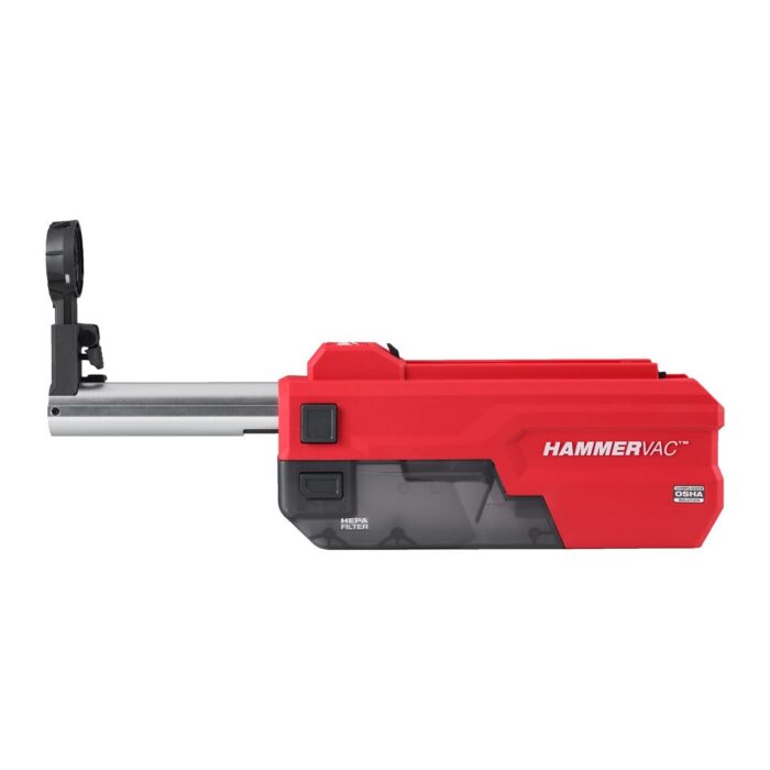 Extractor de polvo para martillos SDS-Plus M18 FHACOD32, capacidad máxima 32mm. Se suministra en versión cero, sin baterías ni cargador Milwaukee