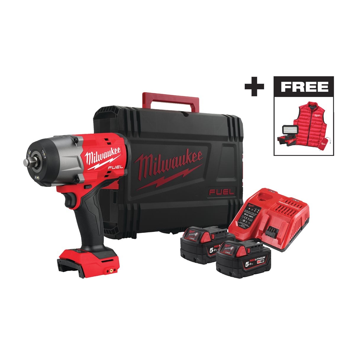 Power pack M18 fhiwf2f12mc-502x Milwaukee
