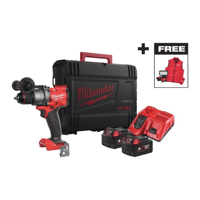 Taladro percu. m18fpd3mc-502x Milwaukee