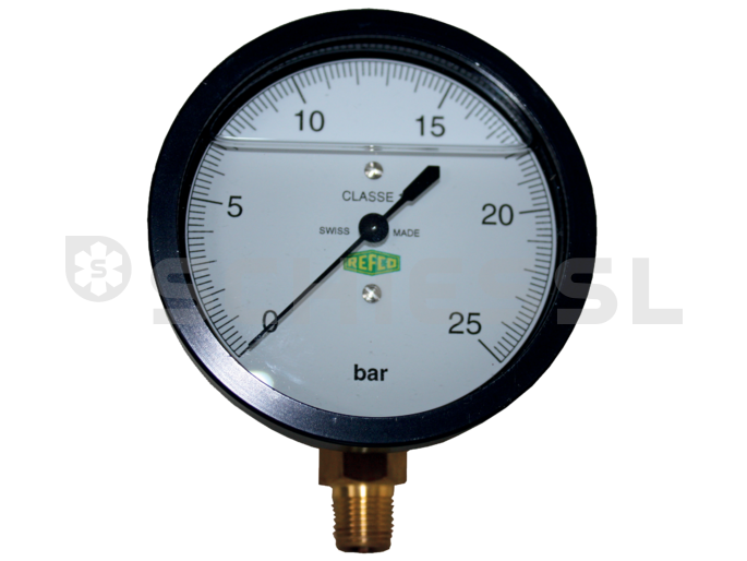 Manómetro de aceite 0-25BAR 1/8"NPT