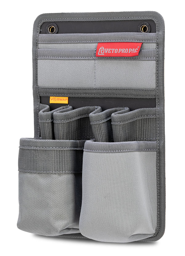 Panel V-Swap Veto Pro Pac trasero de 9 bolsillos para TP-LD BLACKOUT, TP6B Blackout, SP-MC, SP-LD