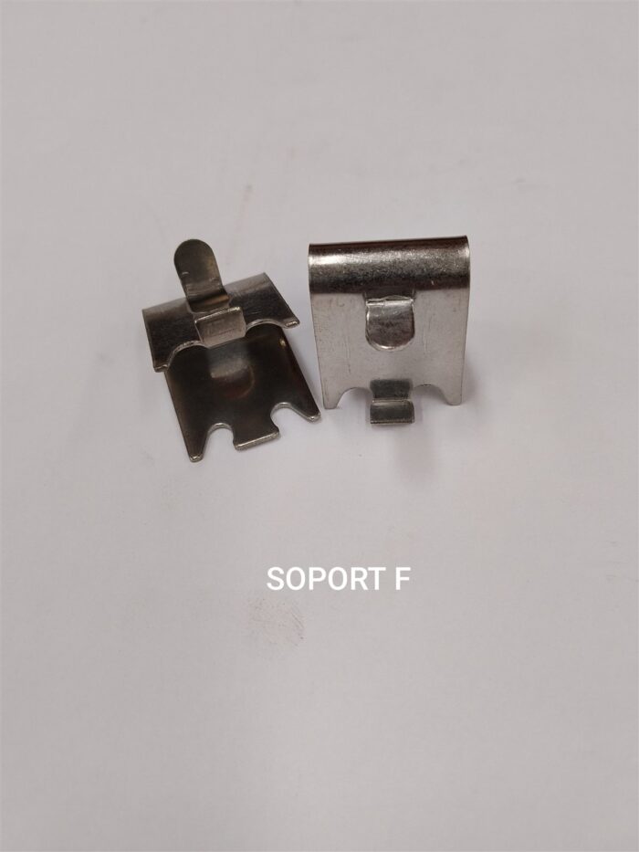 Soporte INOX 18/8 c/tope 22X4.