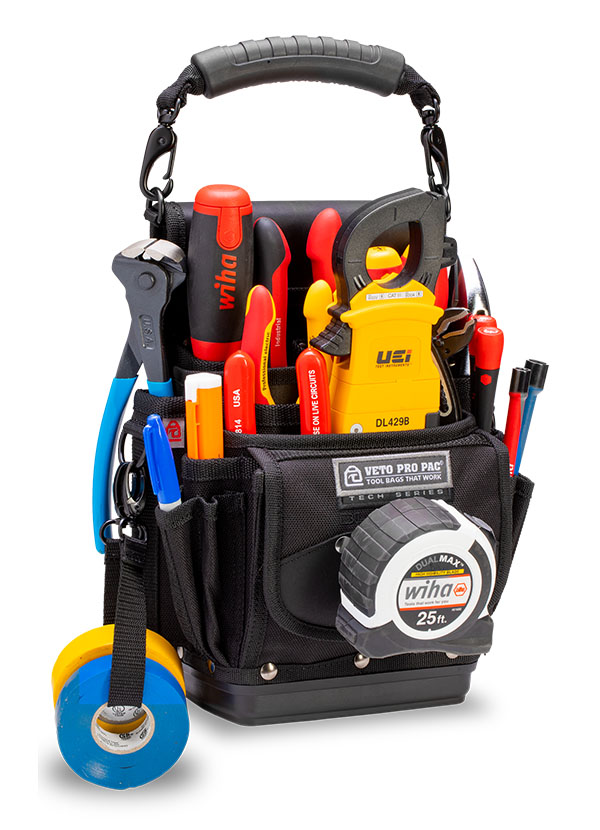 Bolsa portaherramientas Veto Pro Pac TP4B BLACKOUT