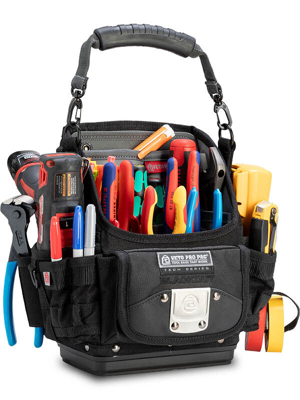 Bolsa portaherramientas Veto Pro Pac TP6B BLACKOUT