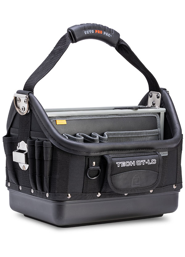 Bolsa de herramientas abierta Veto Pro Pac TECH OT-LC BLACKOUT