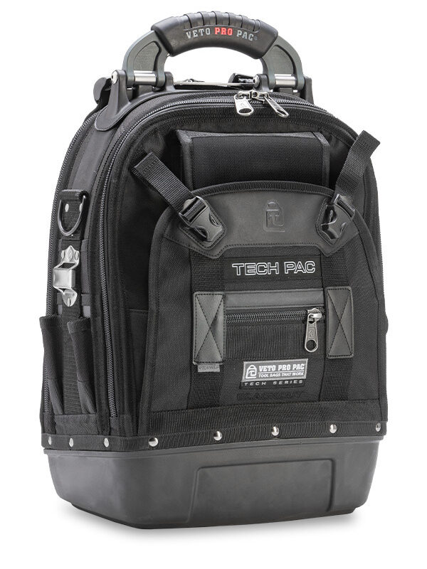 Mochila de herramientas Veto Pro Pac TECH PAC BLACKOUT Build-Out (sin paneles)