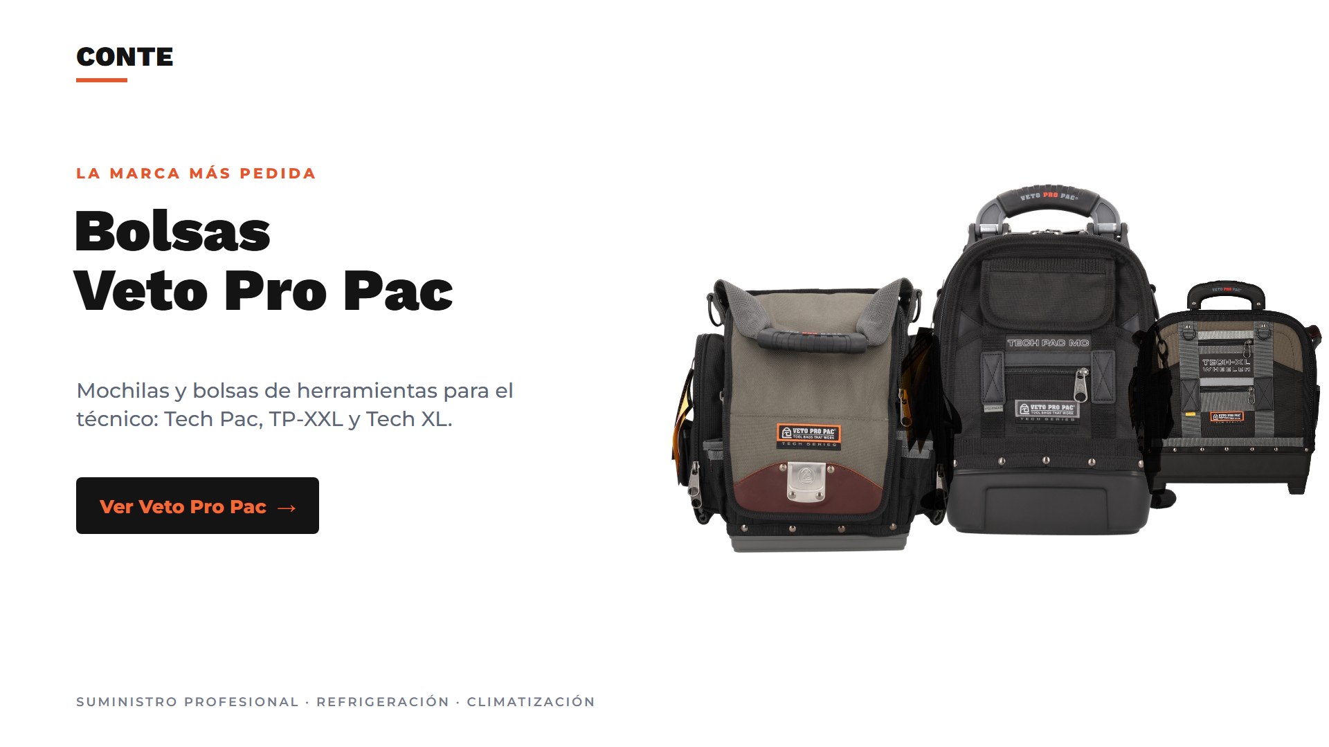 Bolsas Veto Pro Pac