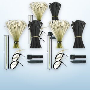 Consumibles: bridas, cintas y masillas