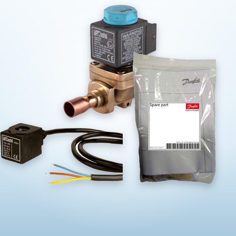 Válvulas solenoides y bobinas