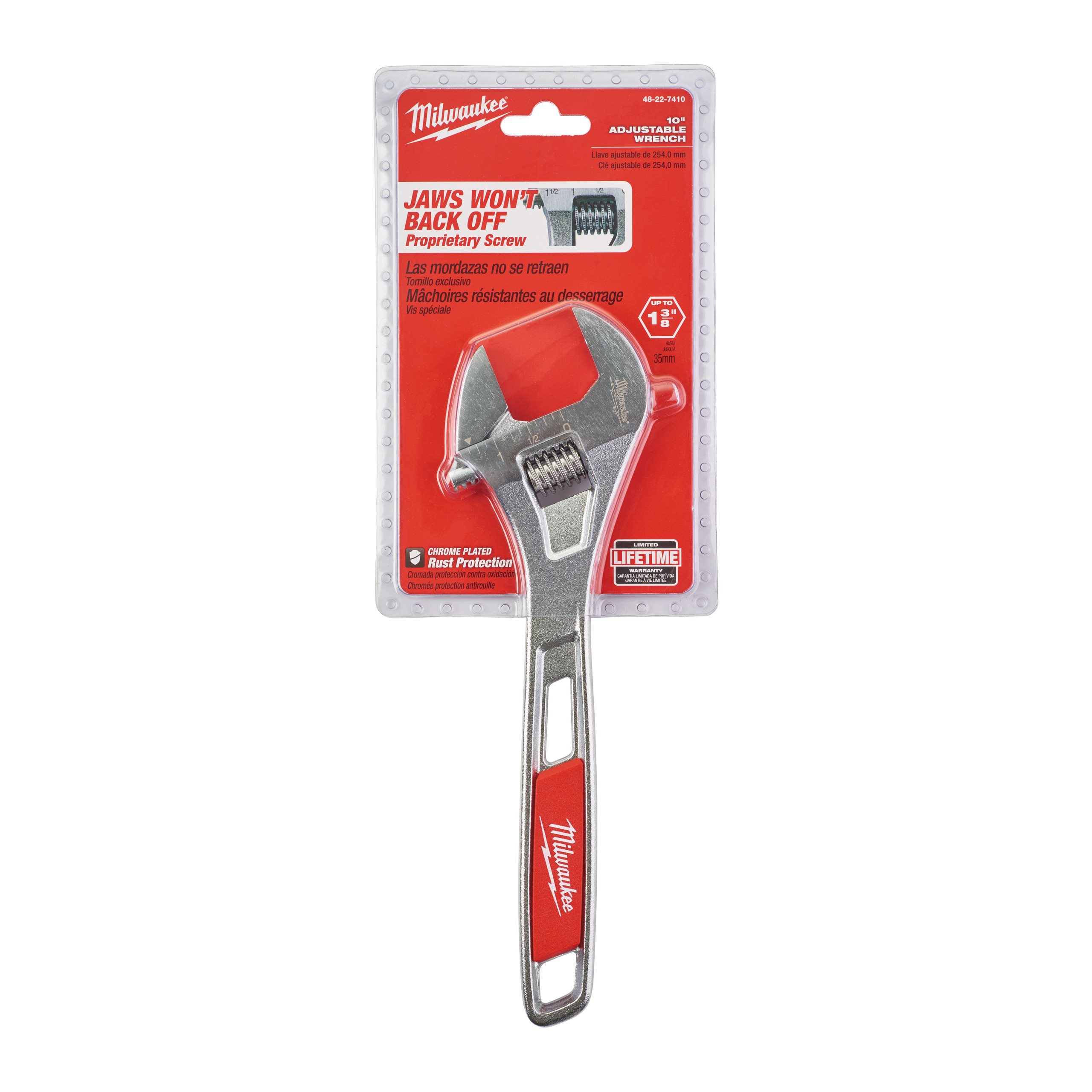 Llave ajustable 250mm 8" 35mm