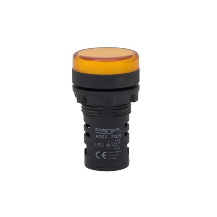 Piloto naranja 125/250 vac LED