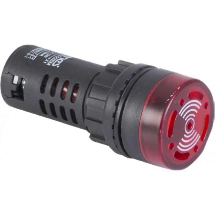 Zumbador acustico 220V LED roj