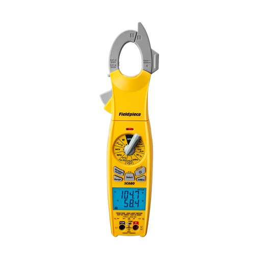 Pinza amperimetrica de potencia inalambrica