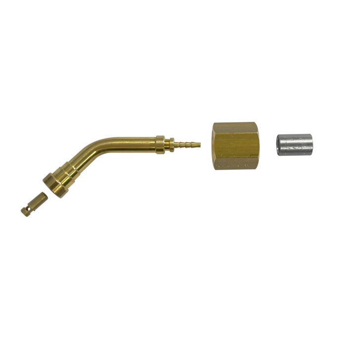 Conector 1/4"H SAE de 45º CAJA 10 undades Mastercool