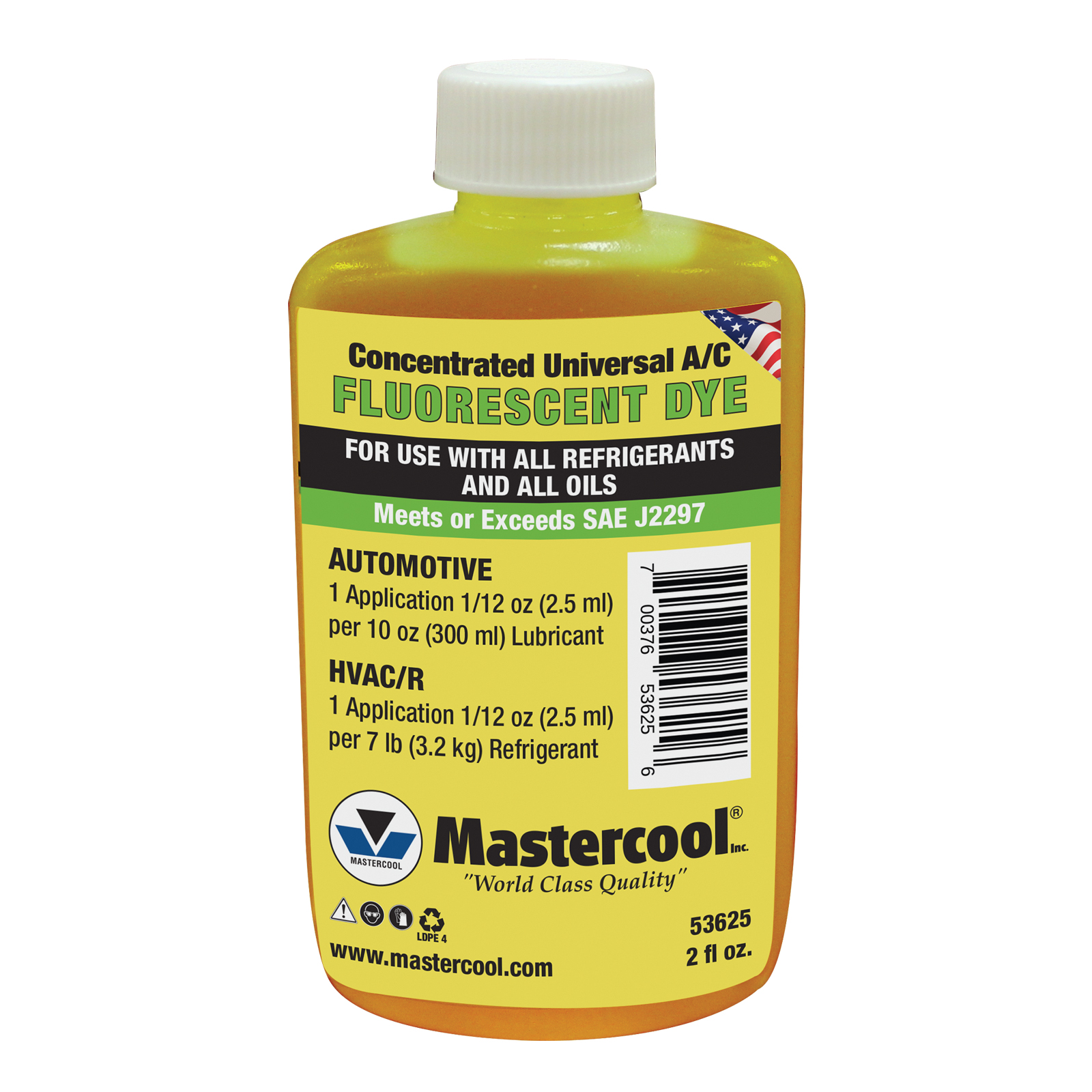 Tinta ultravioleta - aditivo u Mastercool