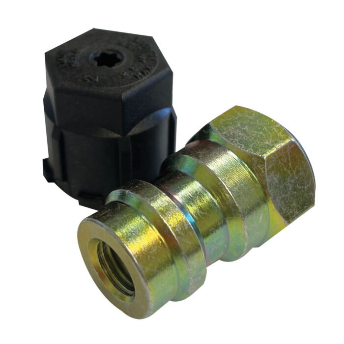 Adaptador 1/4"X16mm conexión rapida alta Mastercool