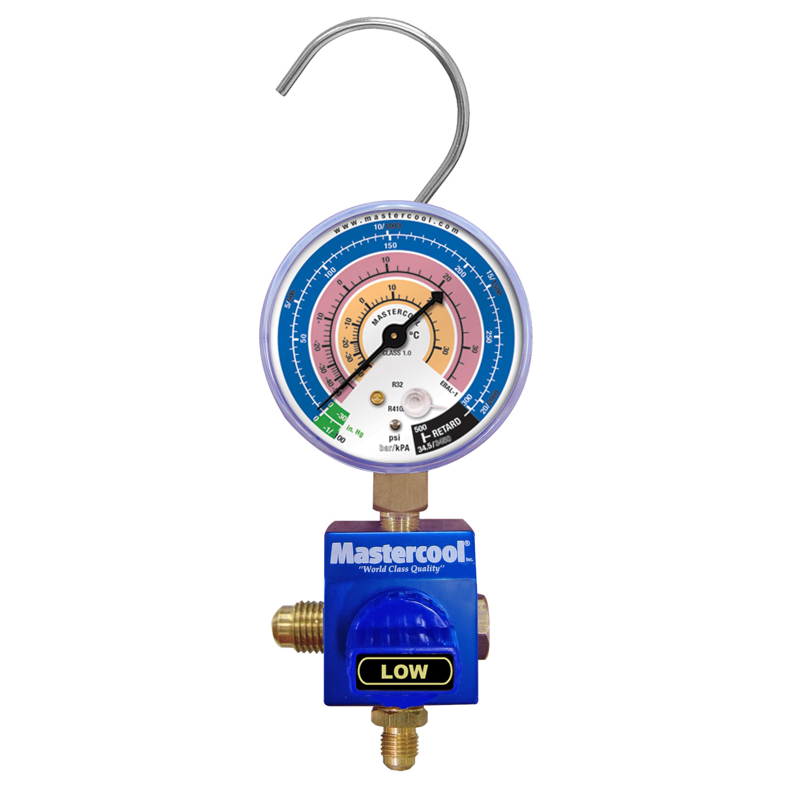 Analizador 1 via baja R-410/40 Mastercool (imagen orientativa)