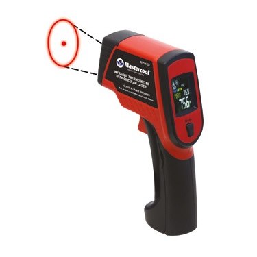 Termómetro infrarrojo -60/760º 8 laser