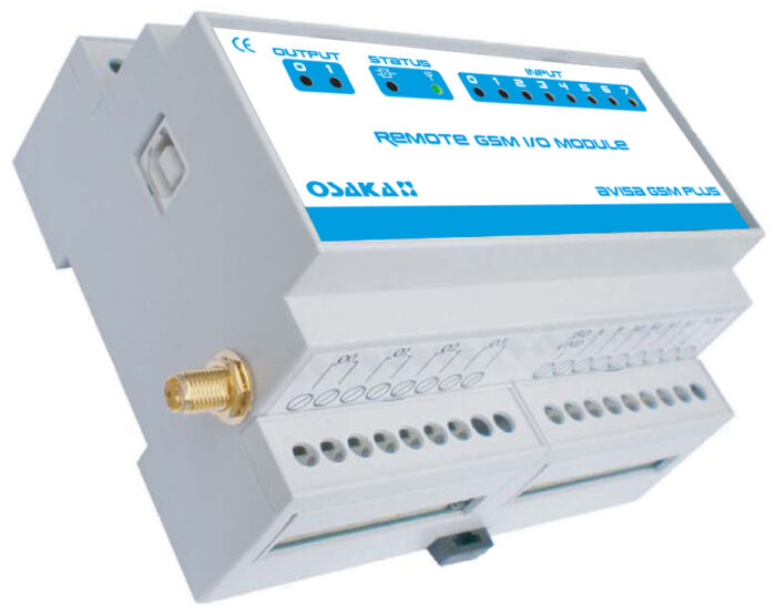 Avisador de alarmas GSM 8 entr
