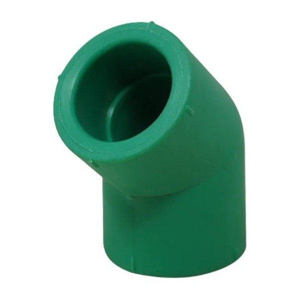 Codo 45º PP-R verde
