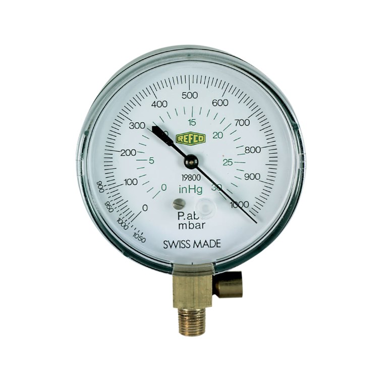 Vacuometro 1/8" NPT 80mm