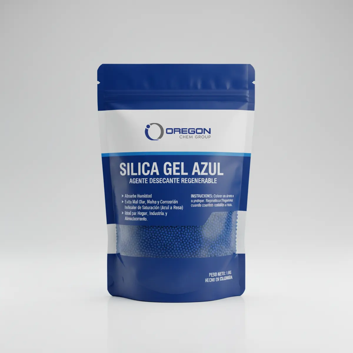 Kg. silicagel azul regenerable